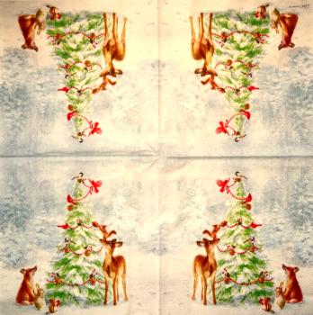 070 Christmas Tree - 3-ply (70 red) - Ihr